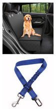 Dog Car Seat Cover with Mesh Hammock