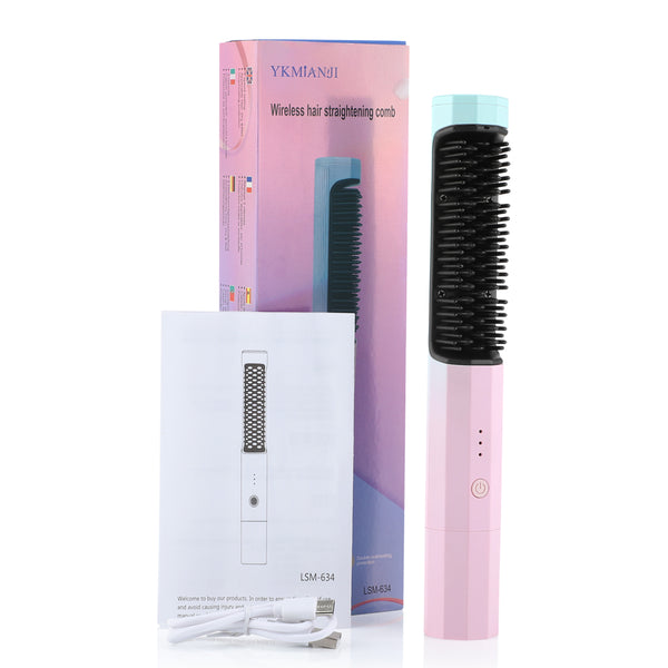 Rechargeable Hair Straightening Comb