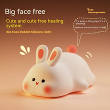 Cute LED Rabbit Touch Night Light